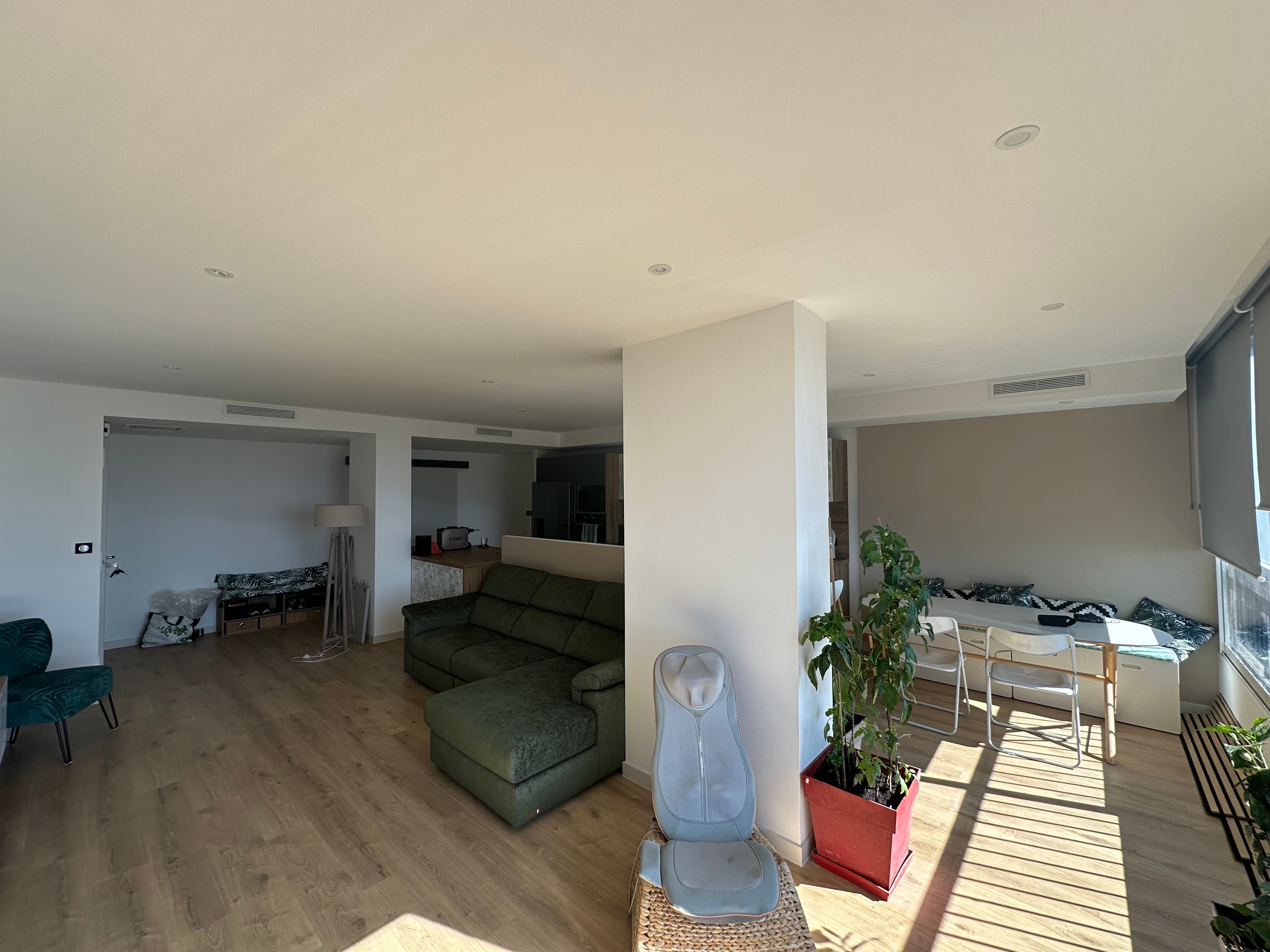 Installation gainable et multisplits en appartement