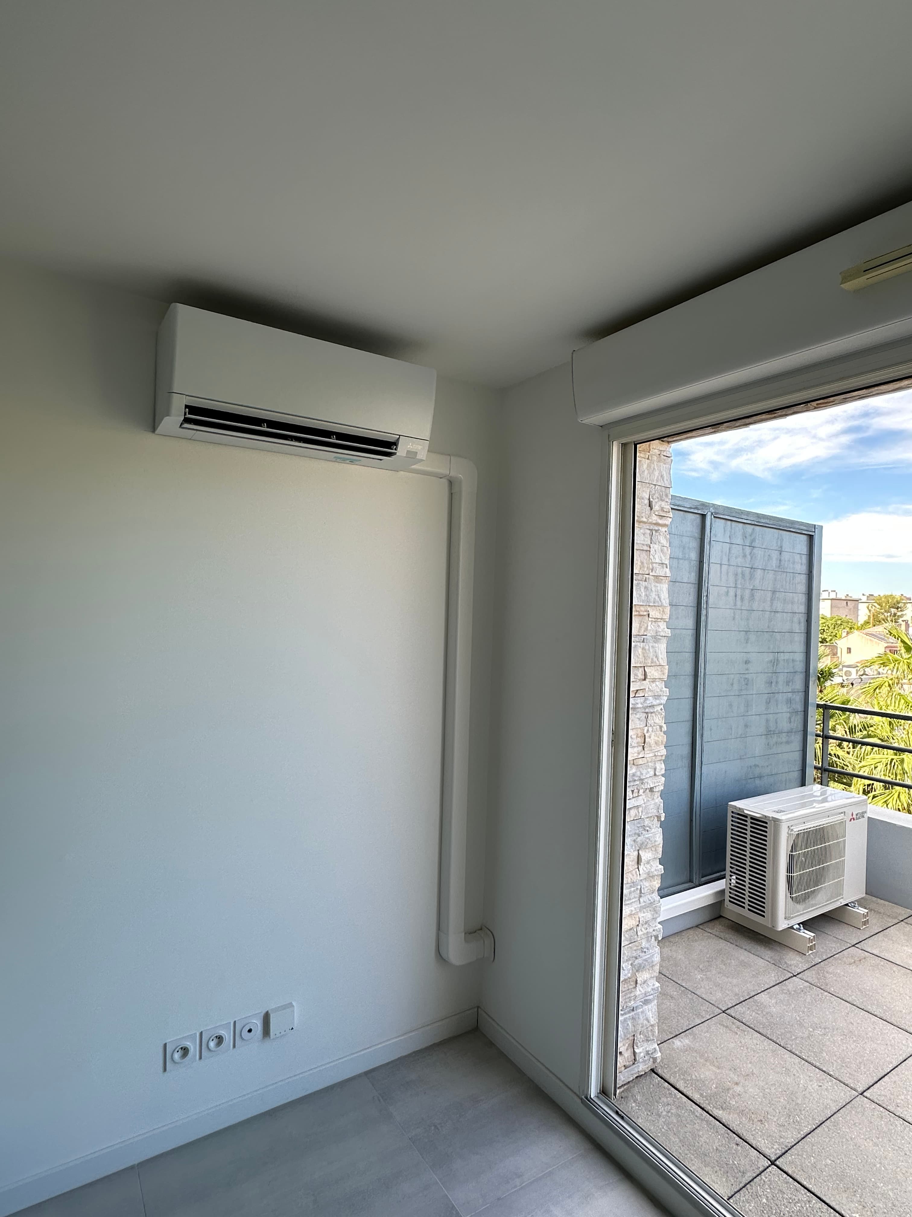 Installation monosplit